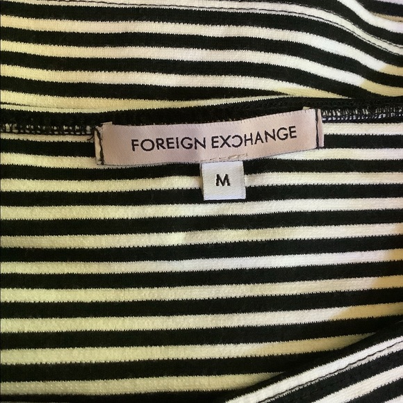 Foreign Exchange striped women’s crop top Medium - Picture 16 of 16